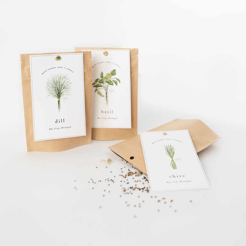 Herb Seed Packets Set