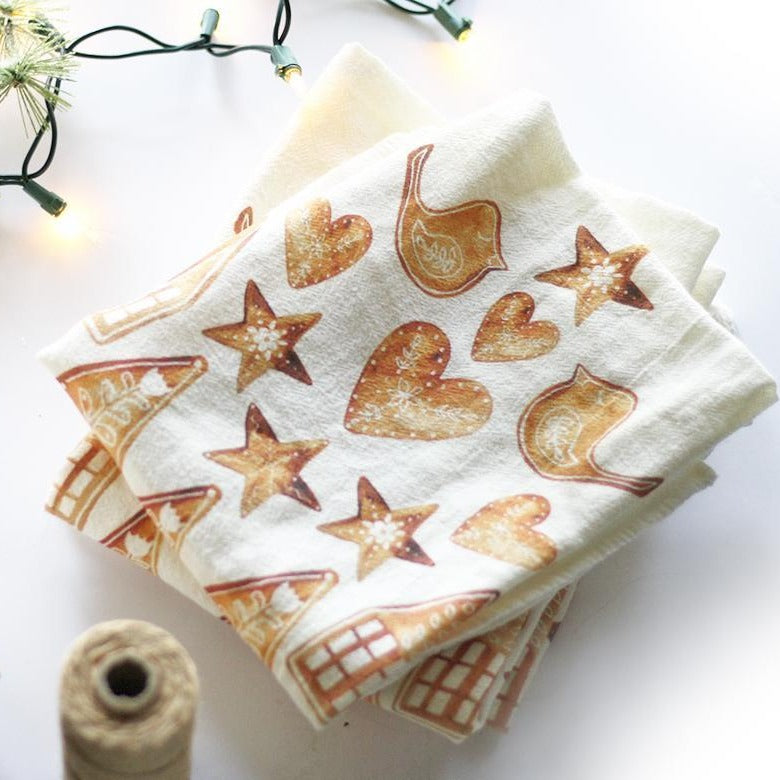 Nordic Christmas Tea Towel
