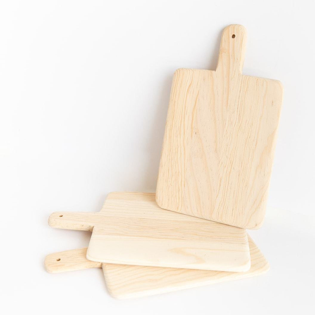 Set of 3 Natural Cutting Board – FROM: Susie