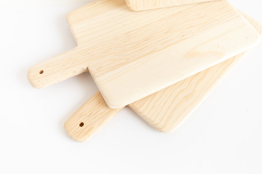 Set of 3 Natural Cutting Board