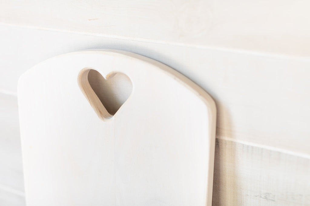 Cutting Board with Heart