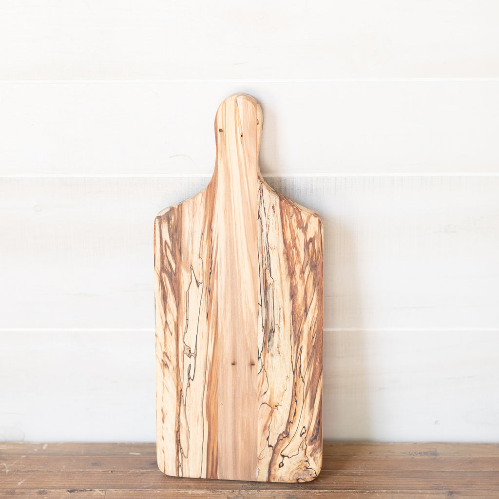 Sweet Gum Small Paddle Cutting Board