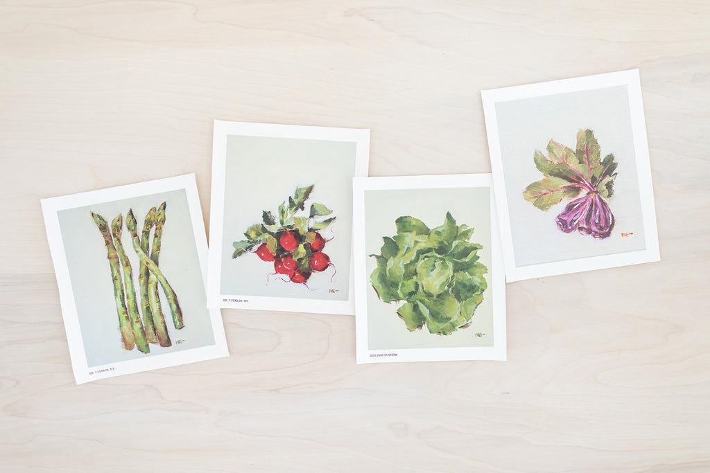 Vegetable Print Set