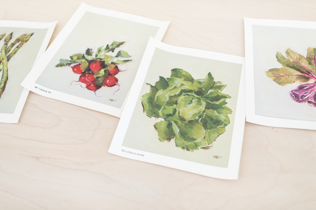 Vegetable Print Set